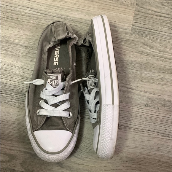 Converse All Star Women's Lace-Up Sneakers, Size 5, Olive Green - Picture 4 of 6